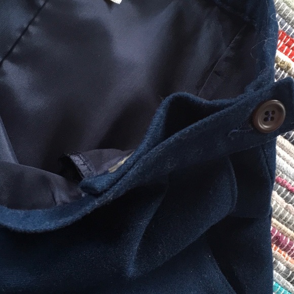 Vintage Pendleton navy wool skirt - Picture 4 of 4